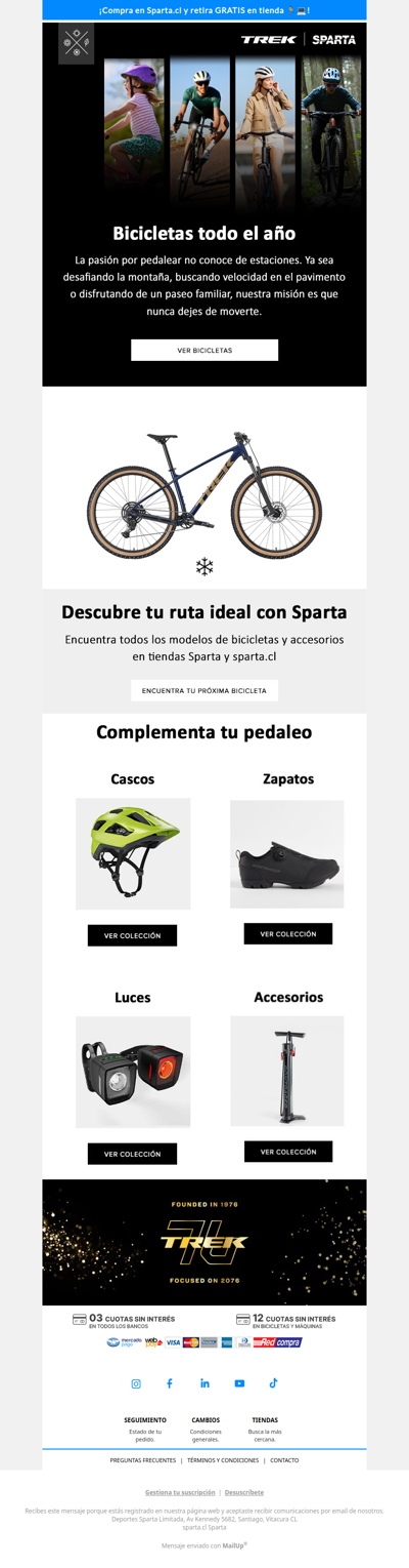 Bicicletas Trek todo el año 🚴