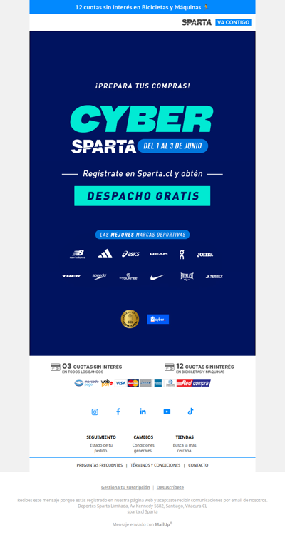 🔥 Se acerca el Cyber en Sparta