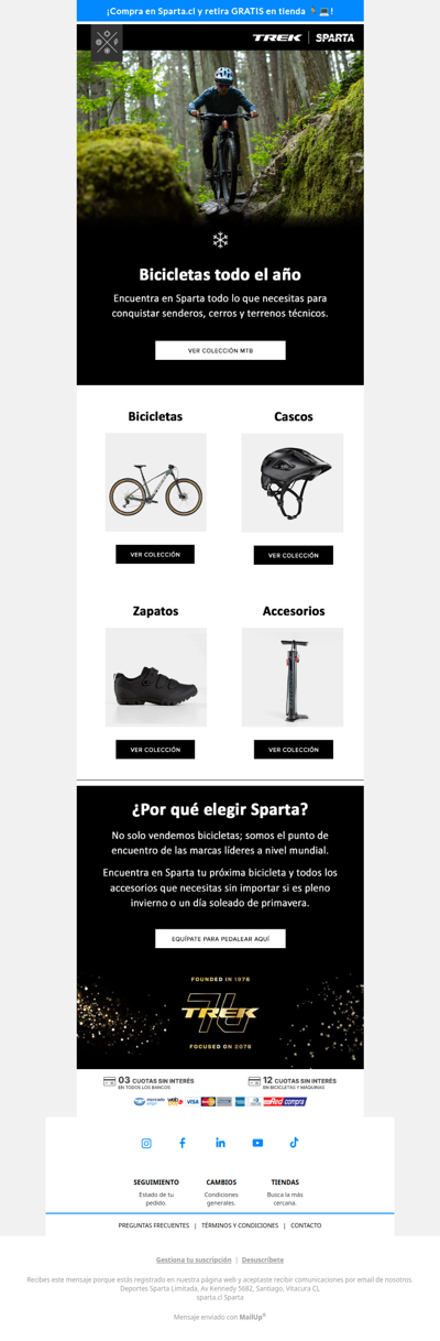 Conquista nuevos senderos con Trek 🚴