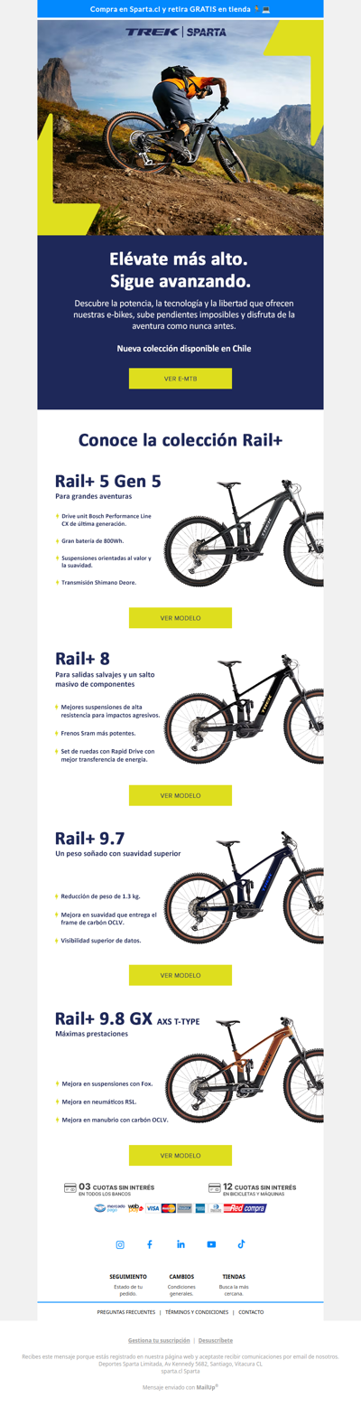 ⚡ E-Bikes Trek | más potencia, más aventura