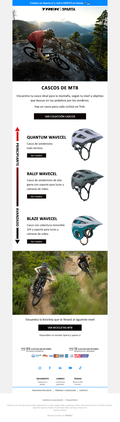 ¿Hora de renovar tu casco? Mira lo nuevo de Trek MTB🚵