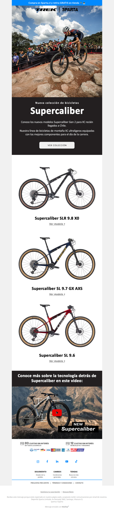 ⚡ Nueva Colección Supercaliber de Trek  🚴