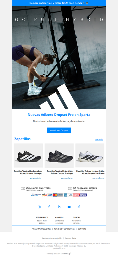 🔥 Nuevas Adidas Adizero Dropset Pro: Rompe tus límite