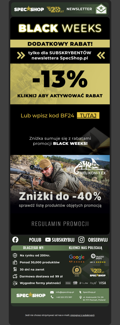 🎯Black Friday - zniżki nawet 50% - Złap Dzisiaj najlepsze okazje!🎯