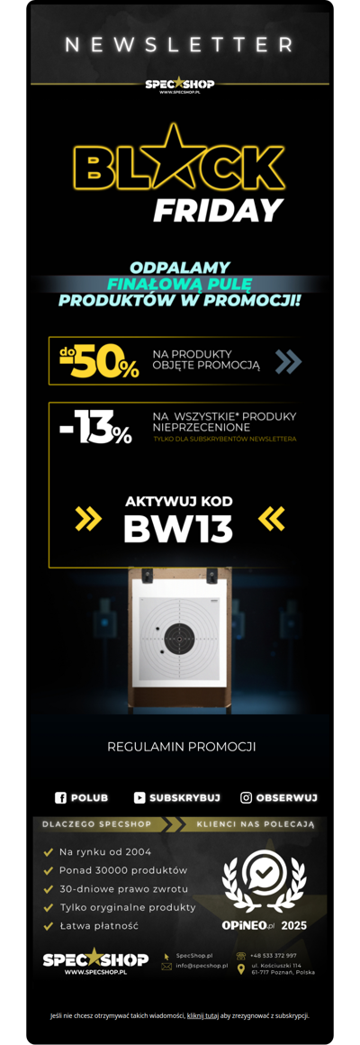 💥BLACK FRIDAY W SPECSHOP.PL JUŻ DZIŚ💥