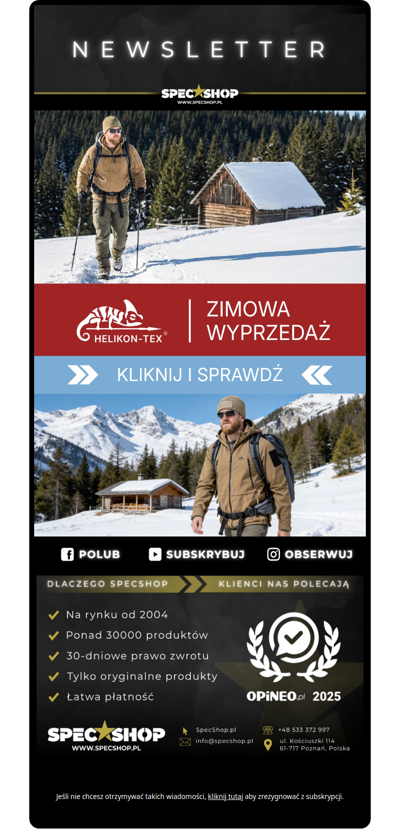 💥ZIMOWA WYPRZEDAŻ HELIKON-TEX 💥