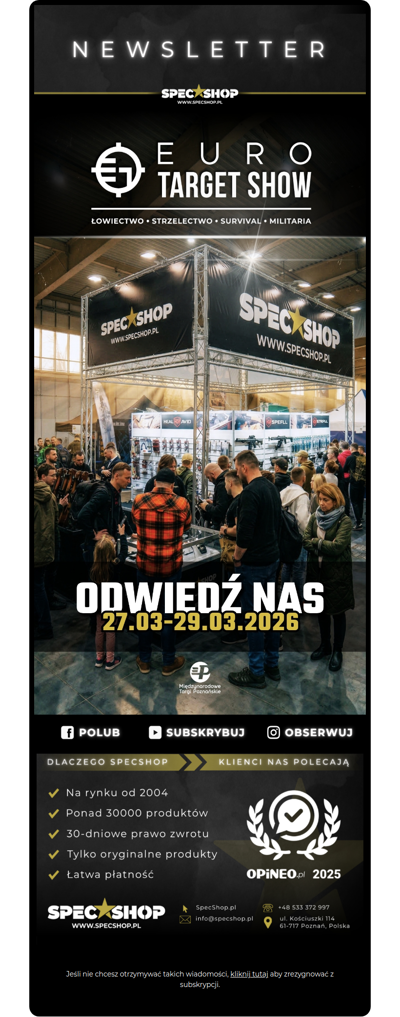 💥SPECSHOP.PL NA EURO TARGET SHOW💥