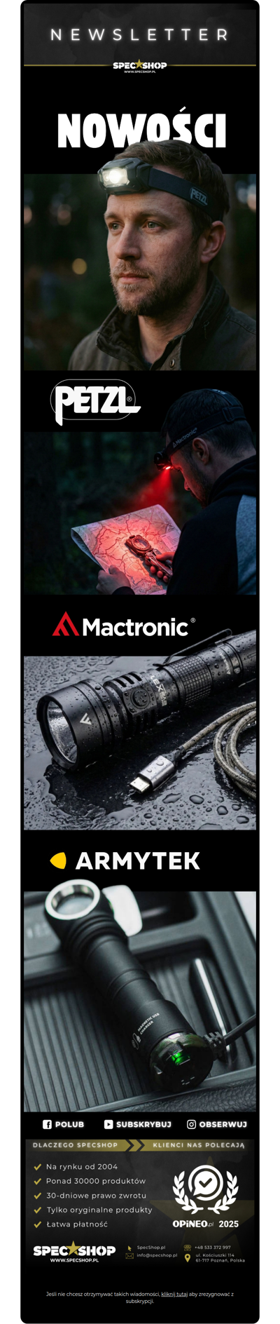 💥NOWE LATARKI W SPECSHOP.PL💥