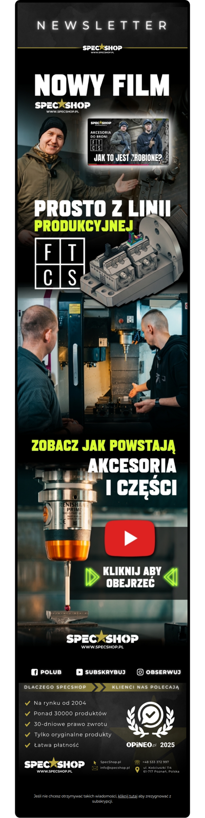 Prosto z linii produkcyjnej FTCS! 🔥
