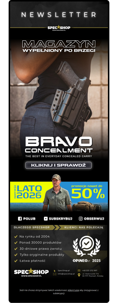 ✅ Bravo Concealment – stany magazynowe uzupełnione ✅