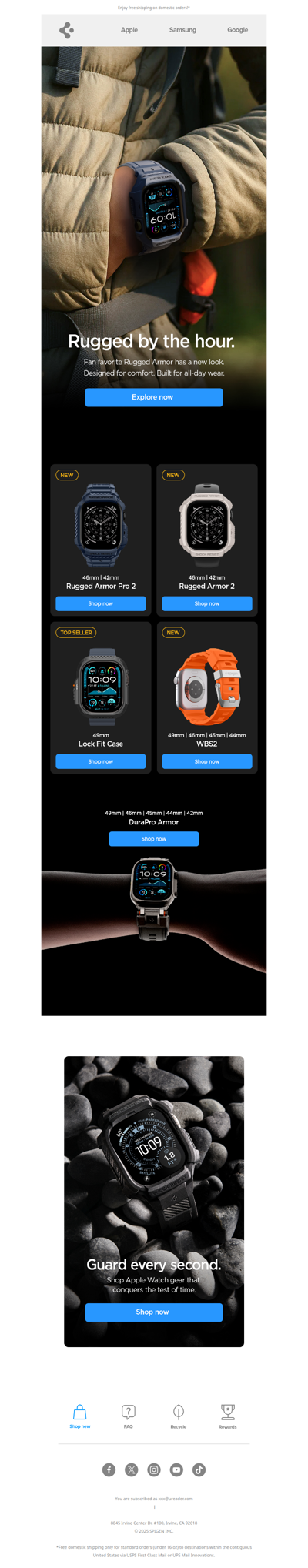 Rugged Armor’s sporting a tougher look