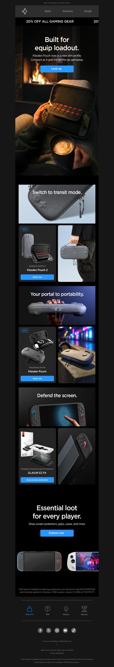 NEW Klasden Gaming Case: Slim Edition