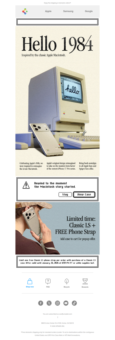 Brand new throwback: Classic LS