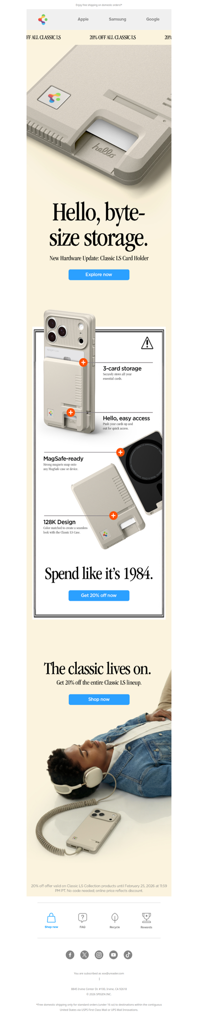 New Drop: Macintosh-Inspired Card Holder