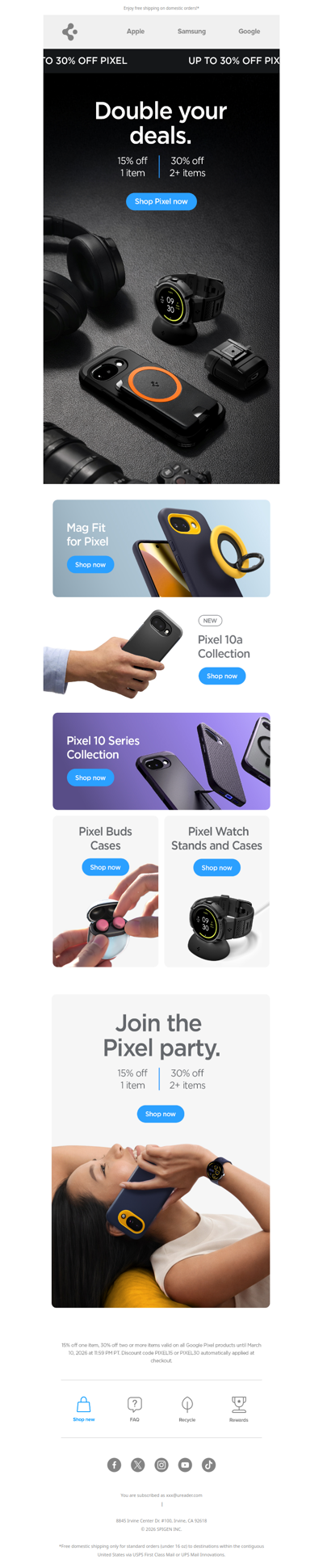 Double up on any Pixel.