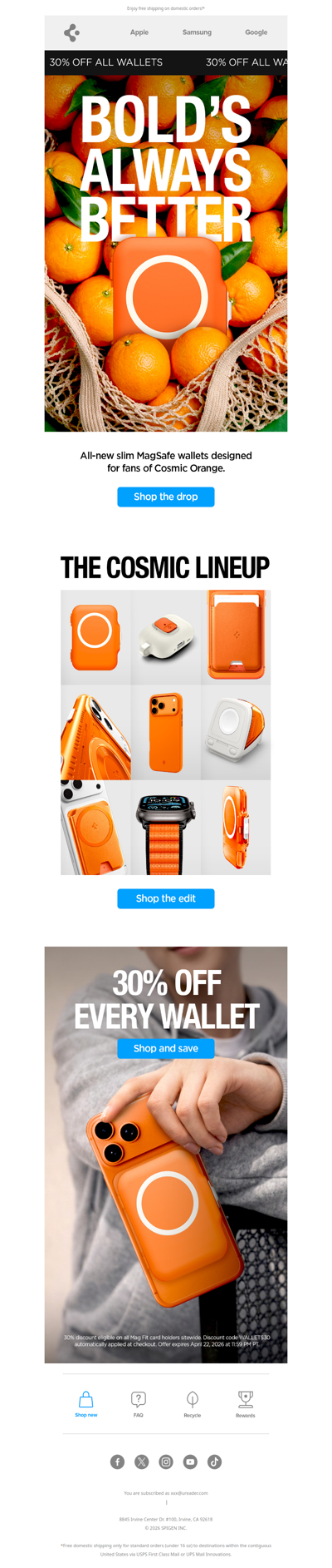 The color drop is here.