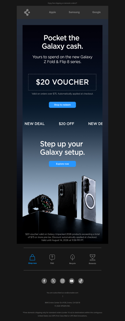 Yours to spend: Galaxy Cash