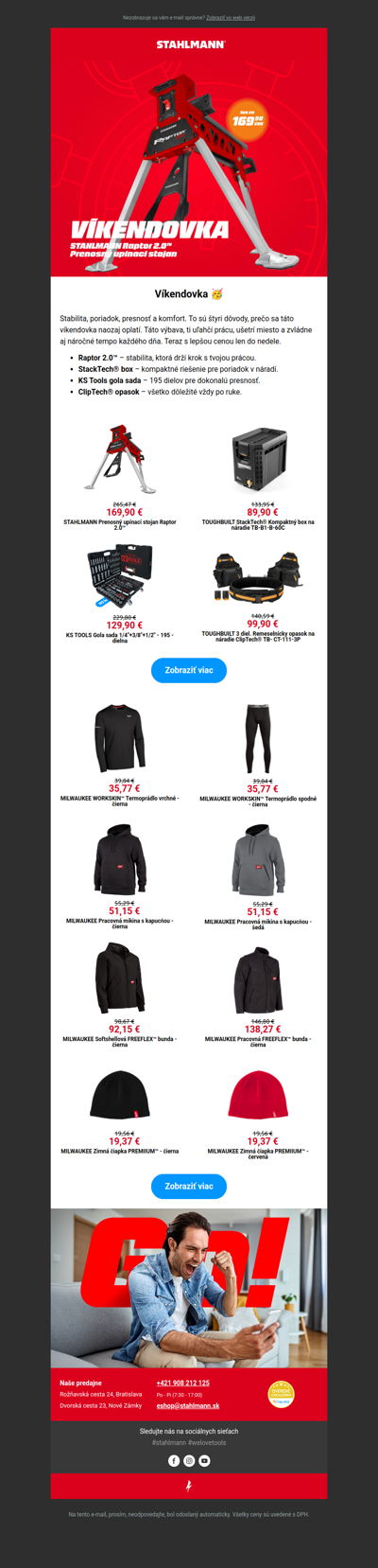 Víkendovka, ktorá stojí za klik 👉