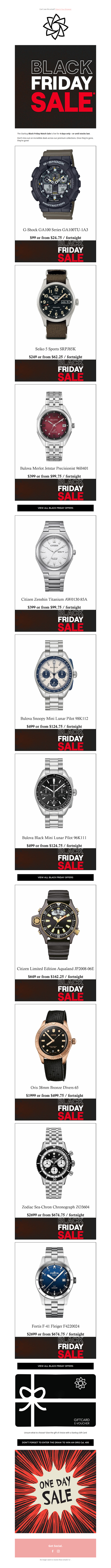 The Biggest Watch Sale of the Year Is Here!