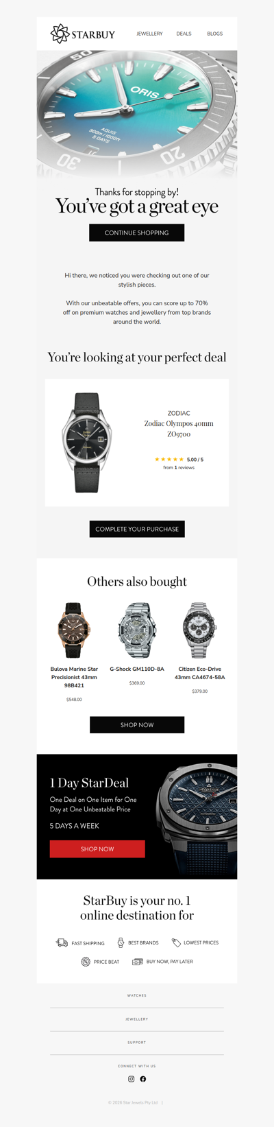 Looks like you spotted something special