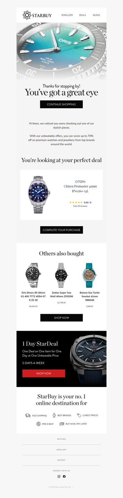 Looks like you spotted something special