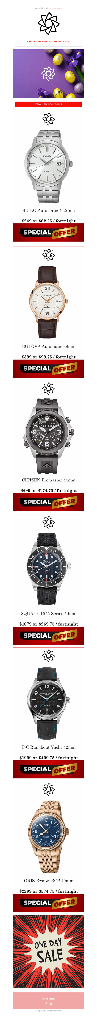 Easter Weekend Offers Just for You!