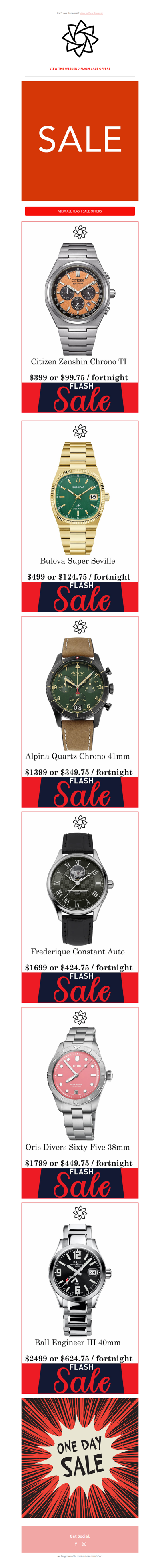 Clock’s Ticking ⏱ Starbuy Weekend Flash Sale