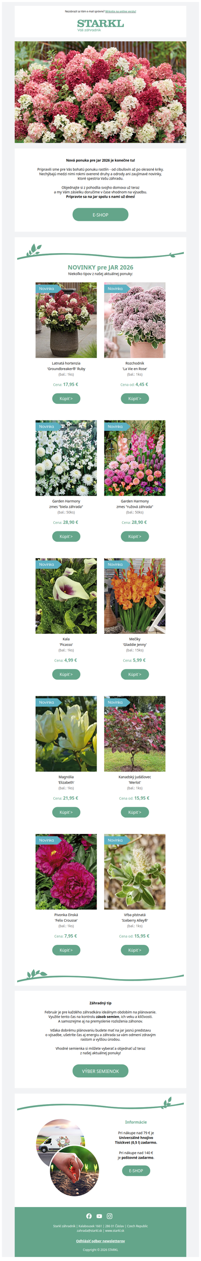 🌱🌸 STARKL | Nový jarný sortiment je tu!