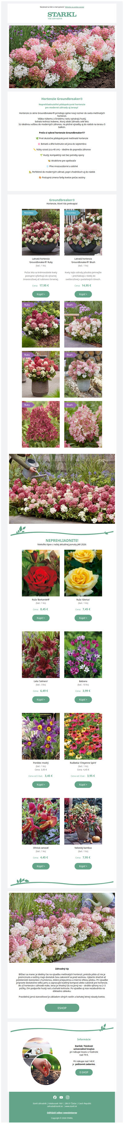 🌿🌸Objavte pôdopokryvné hortenzie Groundbreaker®!