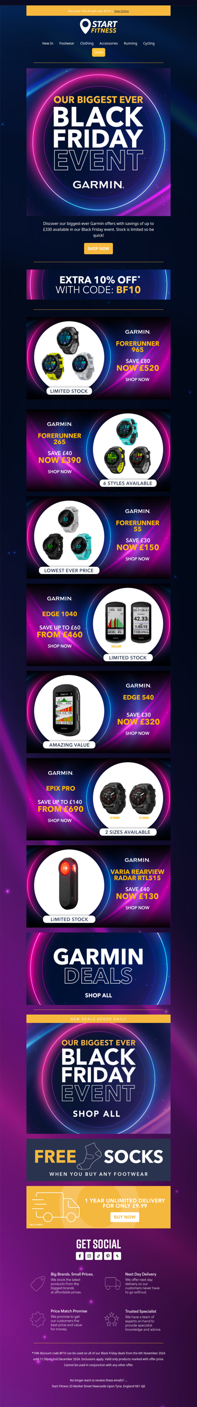 Garmin Price Drop | Black Friday Event