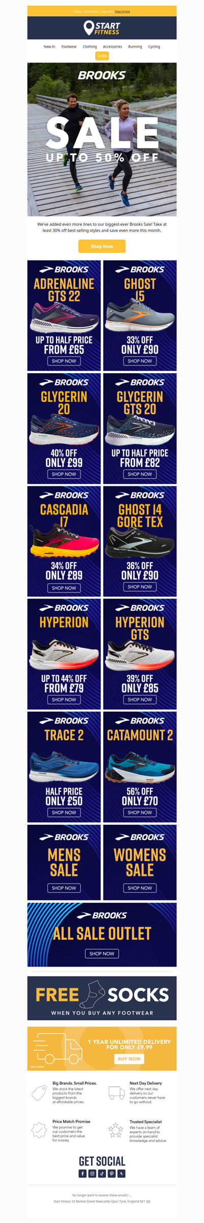 Brooks SALE | Up to 50% off