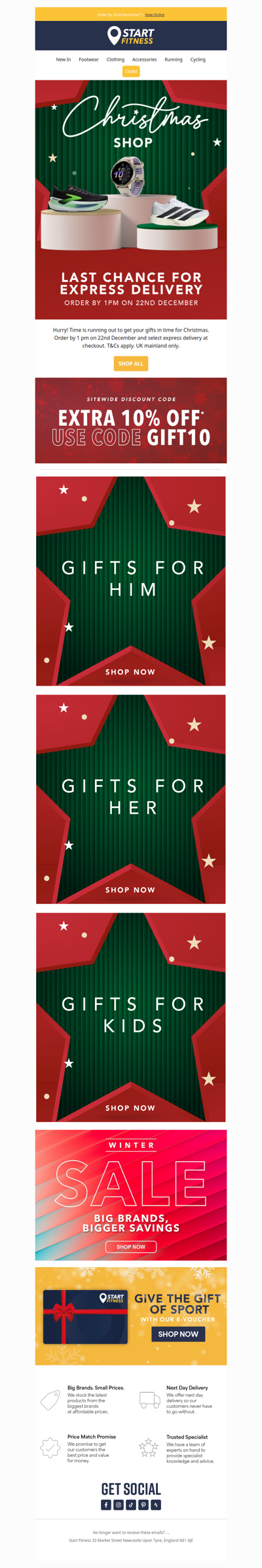 Last chance for Christmas delivery! 🎁🎅