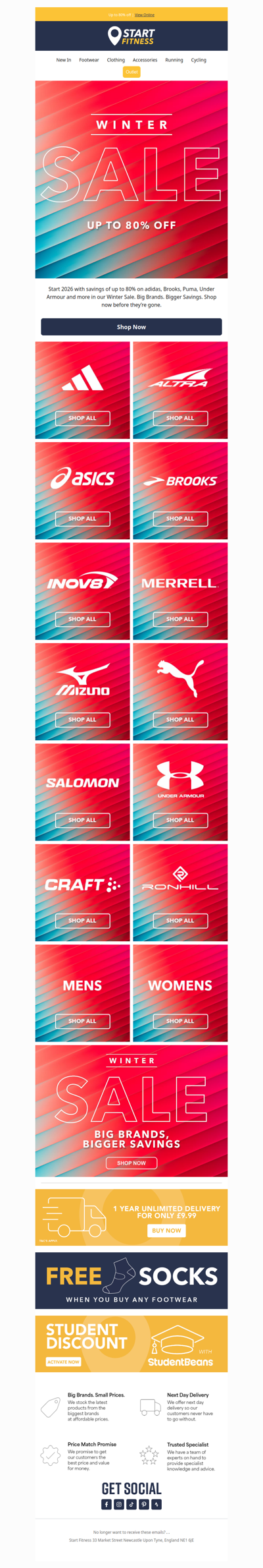 Winter SALE | Start 2026 with big savings! 🎉