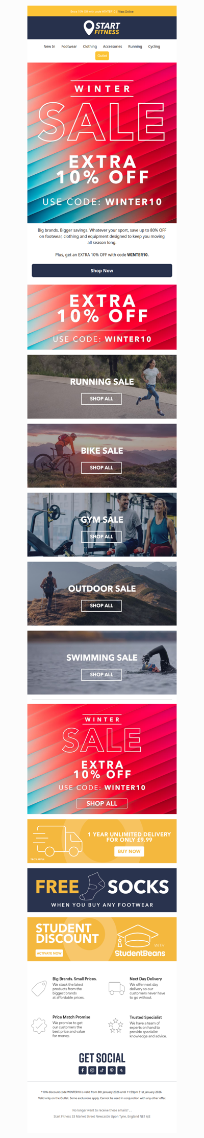 Your sport, your savings - up to 80% off 🔥