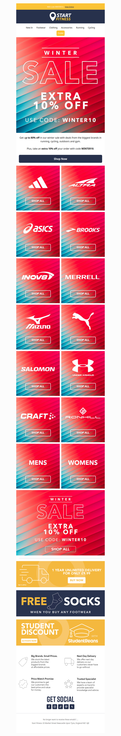 Ending soon | Extra 10% off Winter Sale ⌛