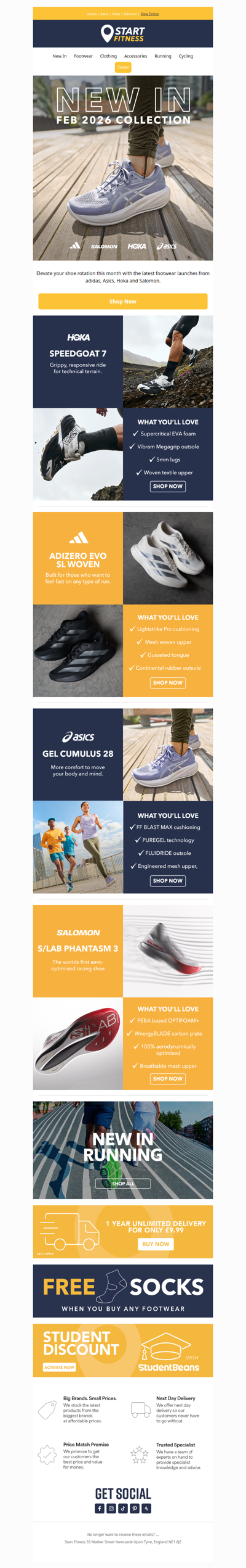 NEW | February 2026 Run Collection