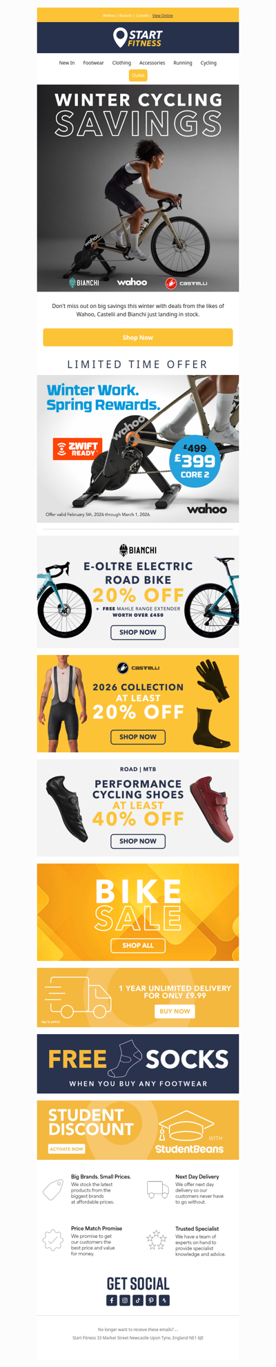 Ride away with big winter savings 🚴