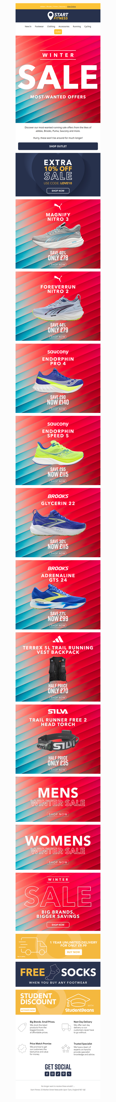 Our most-wanted running sale offers 🔥