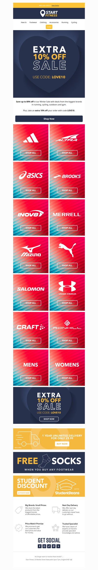 Don't miss an extra 10% off Winter Sale ⌛