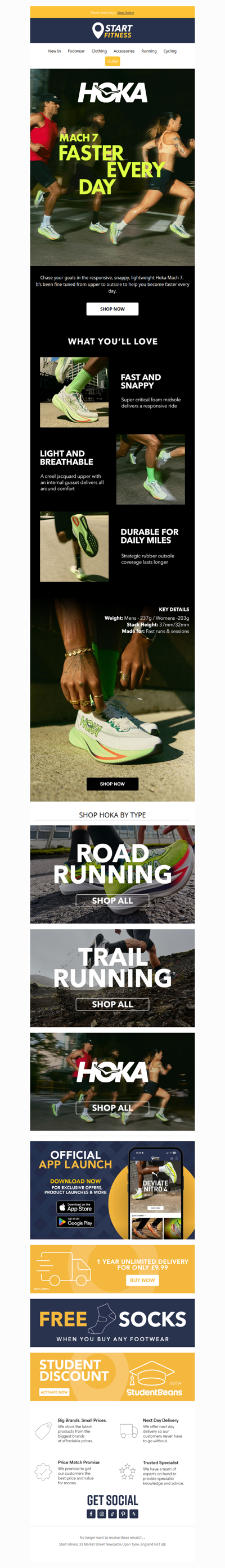NEW | Hoka Mach 7 🏃‍♂️