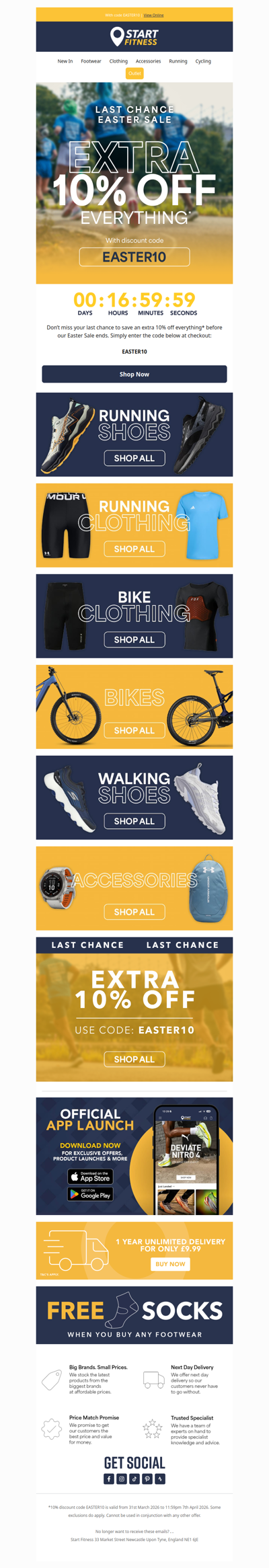 Last chance for 10% off everything* ⏳