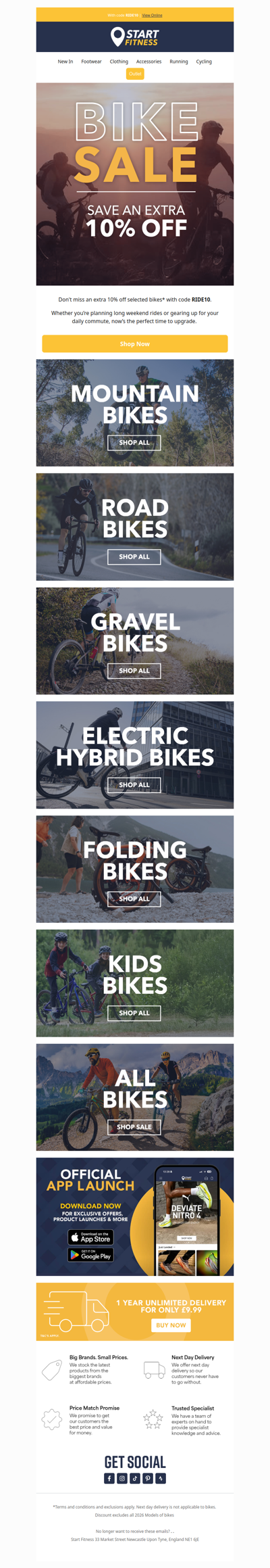 Your 10% bike discount is waiting* 🚴‍♂️