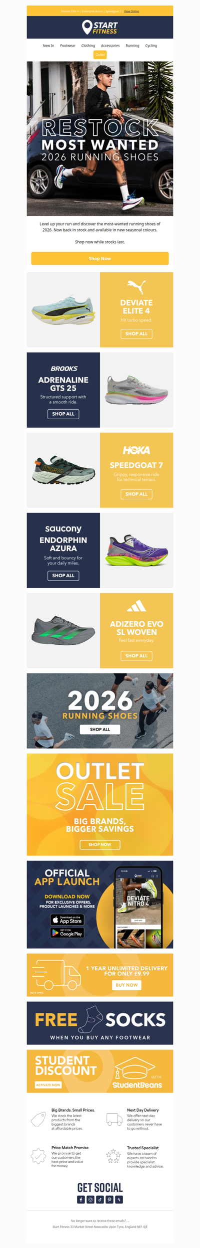 RESTOCK | Most wanted running shoes of 2026 ⏰