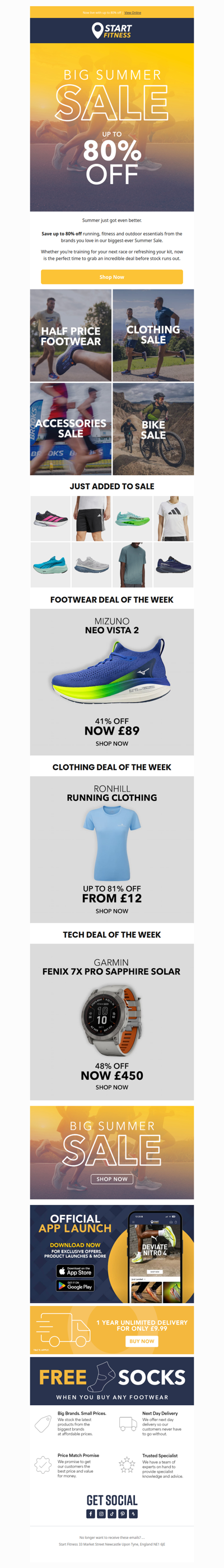 Our biggest-ever Summer Sale ☀️