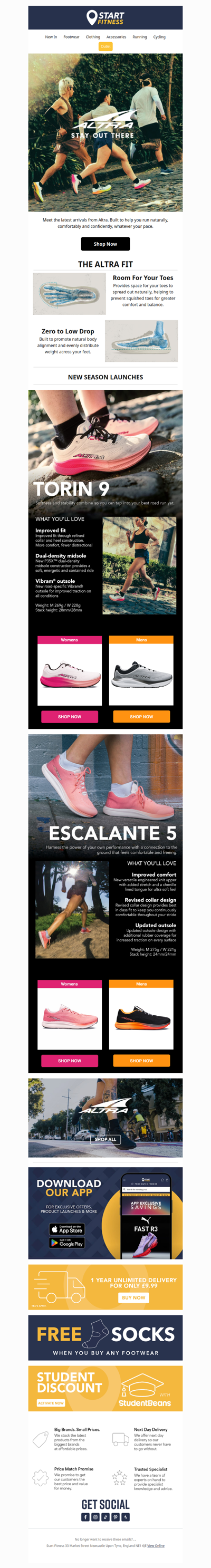 NEW | Altra Torin 9 & Escalante 5