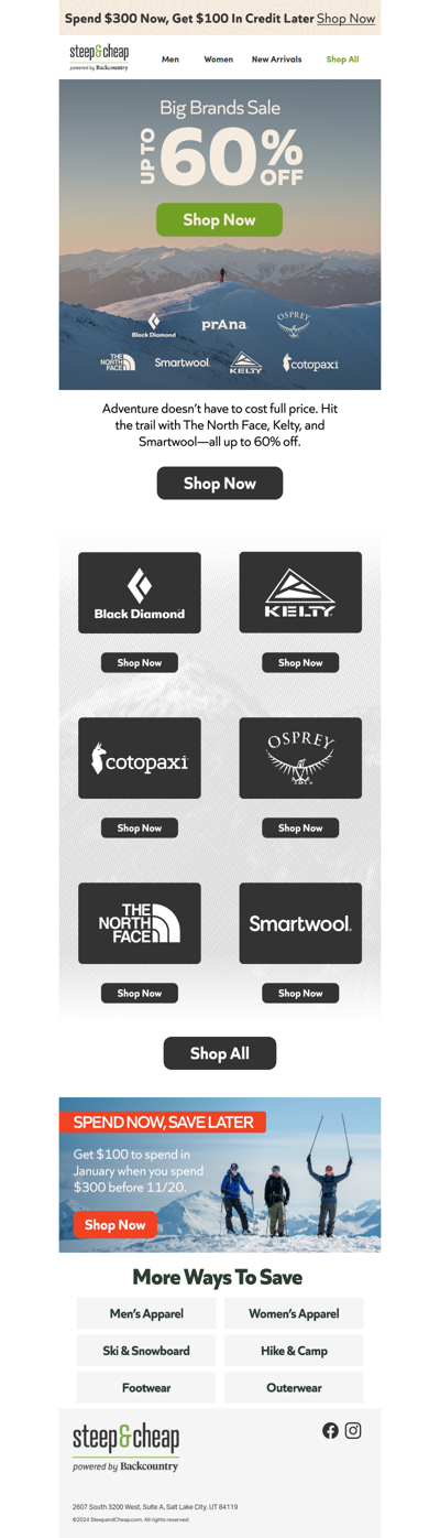 Up to 60% OFF The North Face 🤩