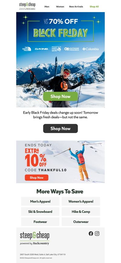 Don’t miss early Black Friday deals  🗣️