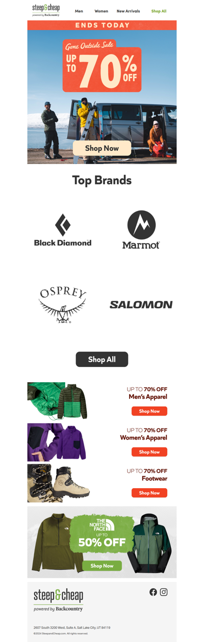 LAST CALL: Up to 70% off sale 🤑