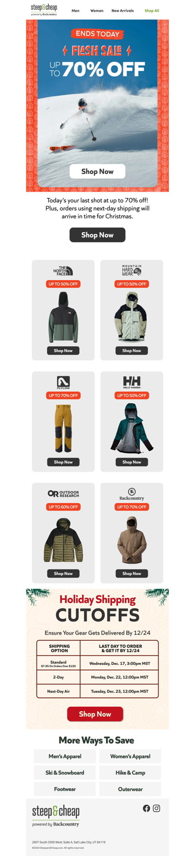 Get gifts by Christmas 🎄