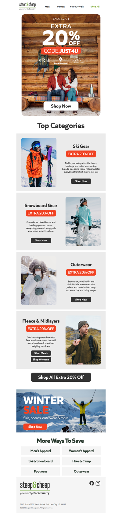 Post-holiday gear gaps? 😔